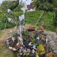 Well dressing receives a Silver rosette